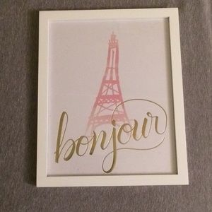 Framed Eiffel Tower